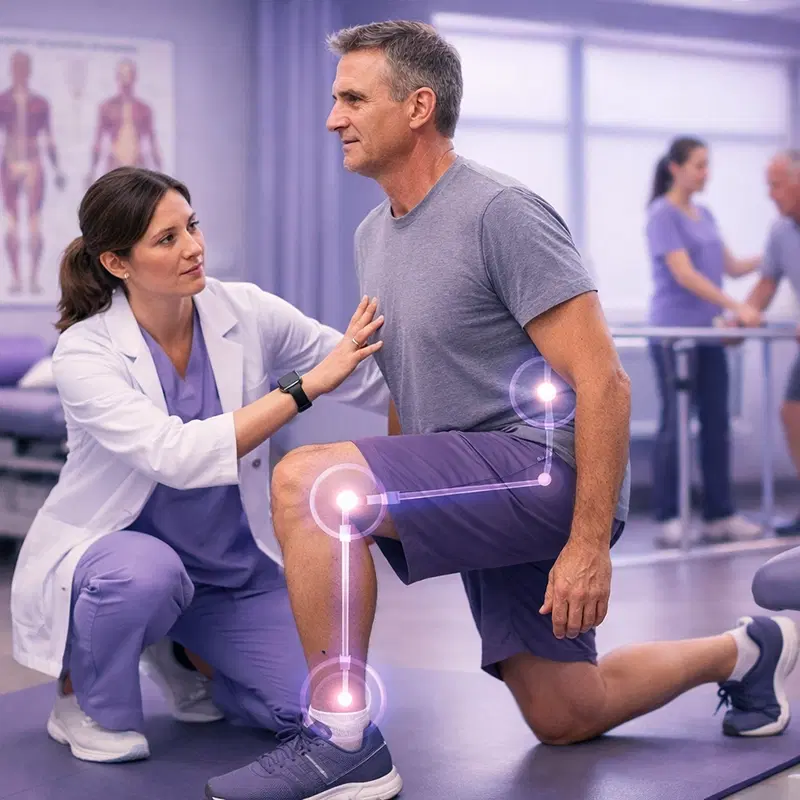 Avaliação em fisiatria e plano de reabilitação