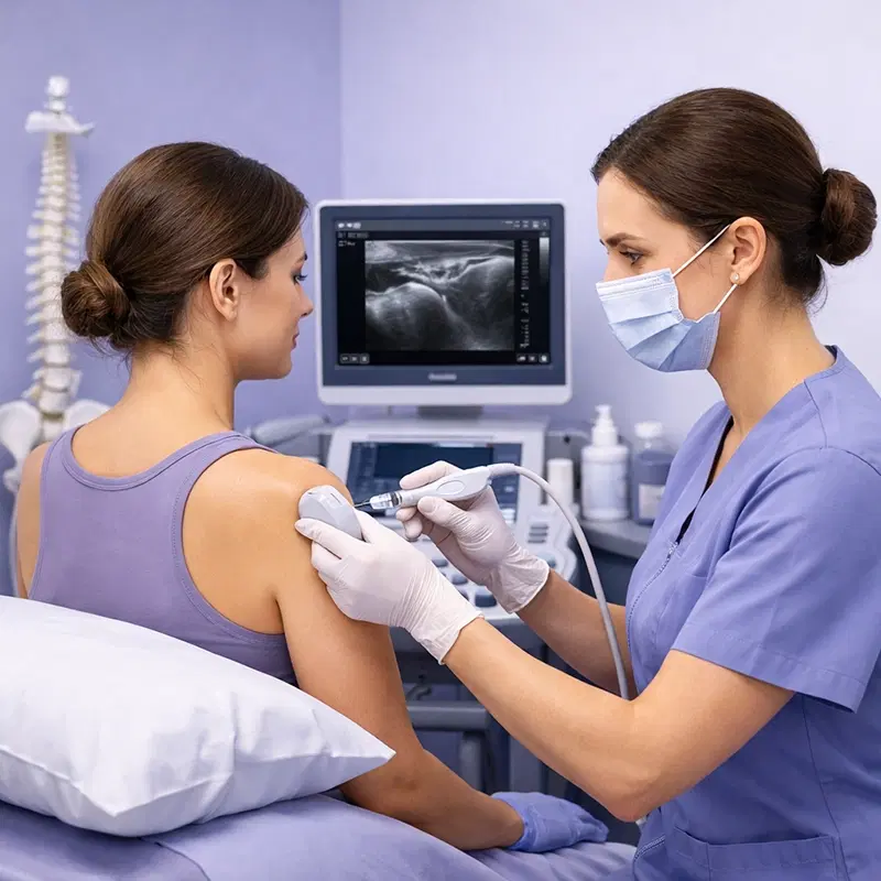 Guided procedures and injections for localized pain