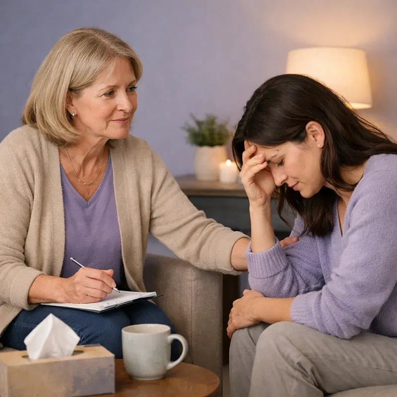 Psychology support for emotional wellbeing