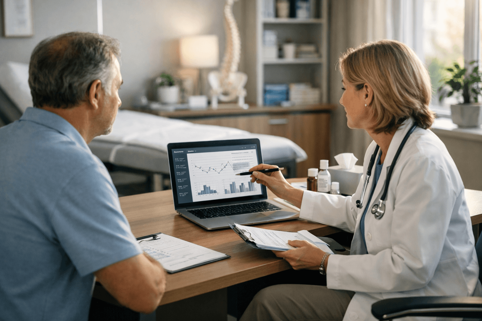 Ilustração visual para uma etapa do processo TMS.