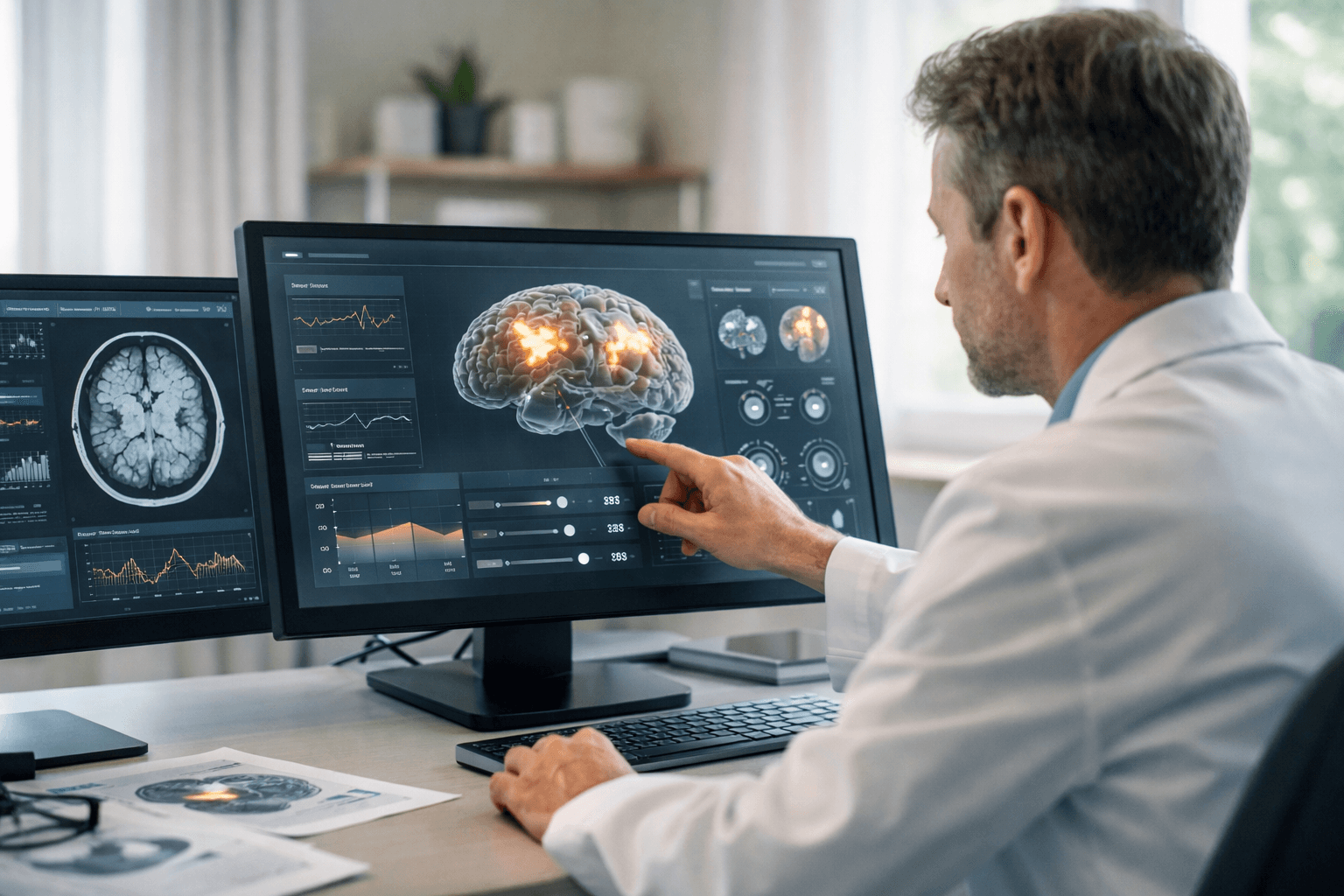 Ilustração visual para uma etapa do processo TMS.