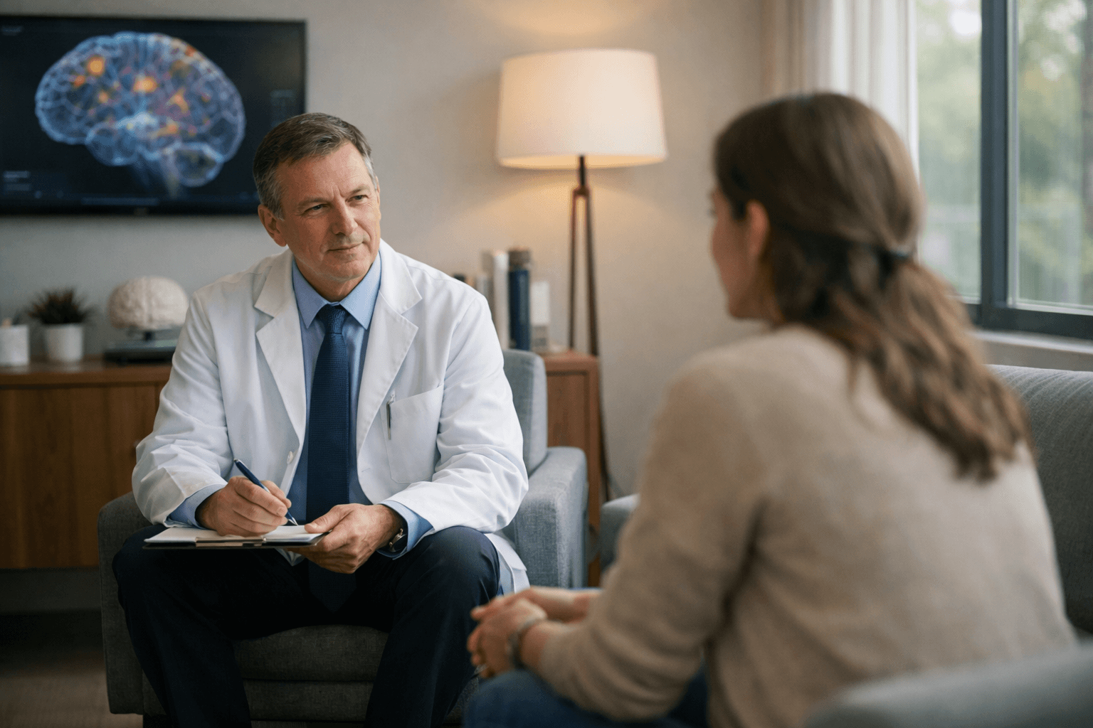 Ilustração visual para uma etapa do processo TMS.